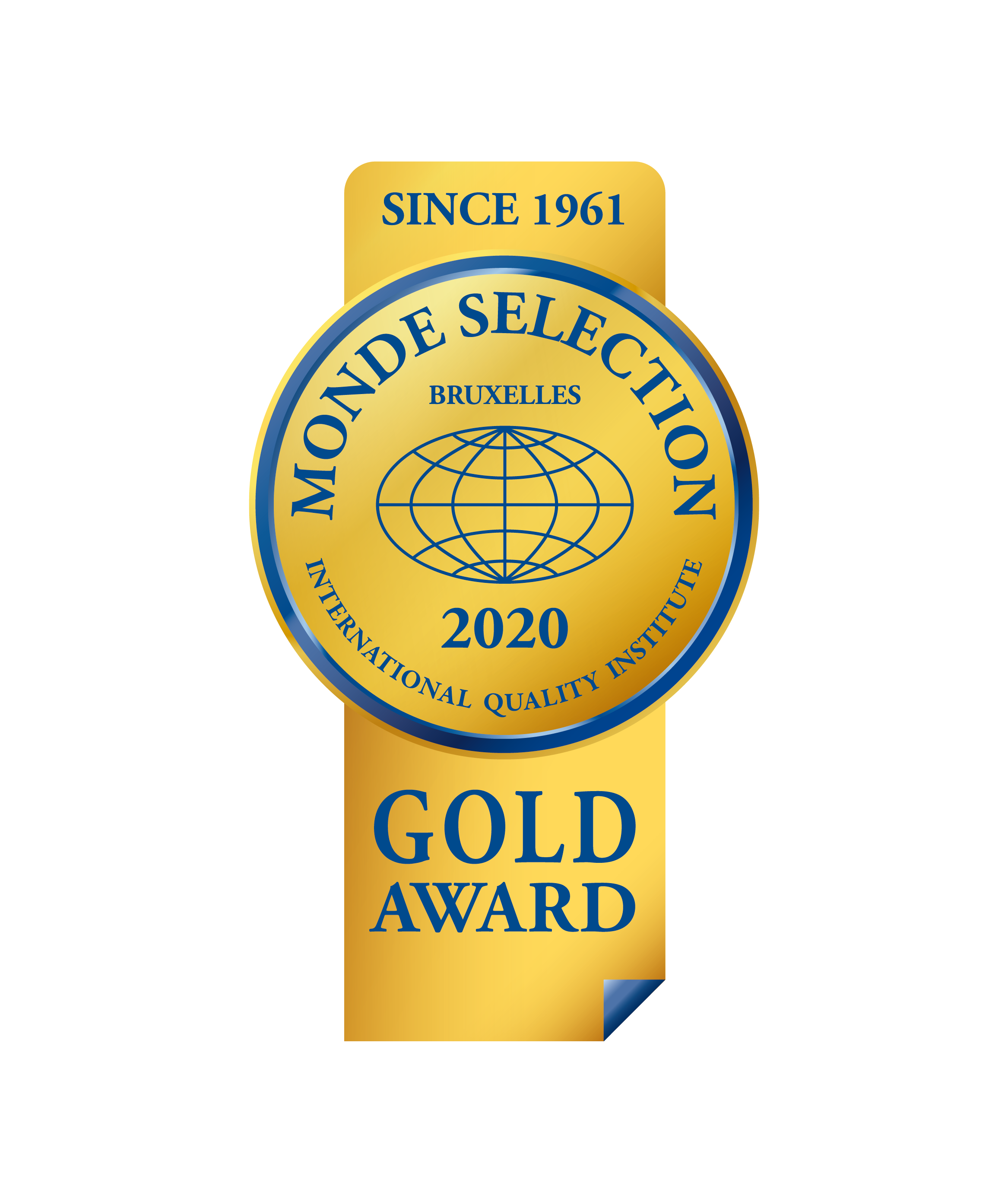 Monde Selection - Gold Quality Award 2020